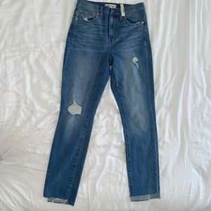 MADEWELL HIGH RISE BOYFRIEND JEAN